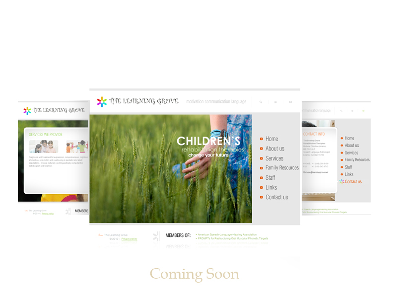 The Learning Grove - Speech Therapy - Coming Soon